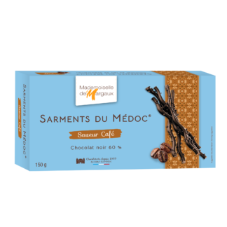 Mademoiselle de Margaux шоколадови пръчици с млечен шоколад и кафе 150 г